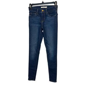 Levi's 701 Super Skinny Women’s Dark Wash Jeans Size 24